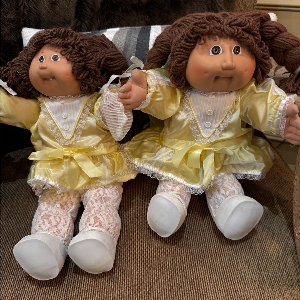 Cabbage Patch‎ twin Dolls rare collection original, 1985